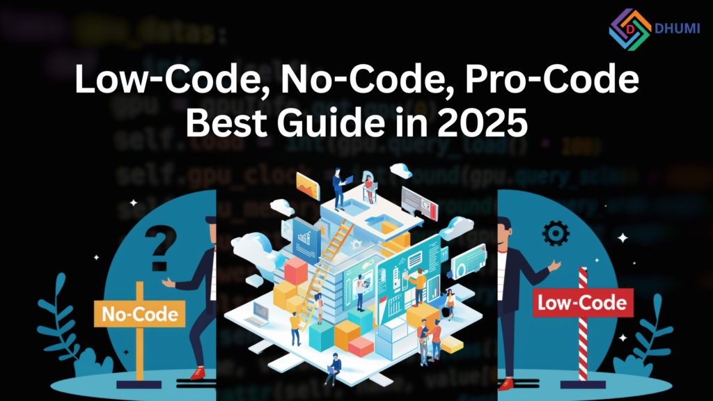 Low-Code, No-Code, Pro-Code: Best Guide in 2025